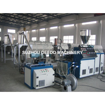 Plastic Recycling PVC Pelletizer Pelletizing Line Machine